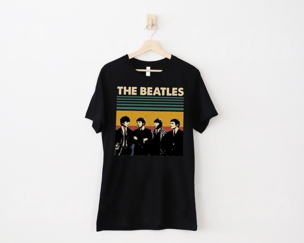 The Beatles Band Retro T-Shirt The Beatles Band Shirt